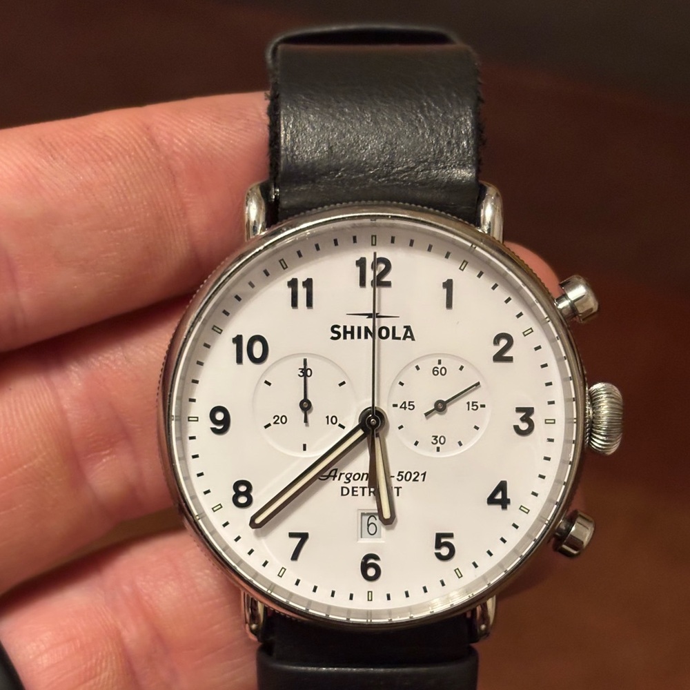 Men’s Shinola Canfield Chronograph (43mm)